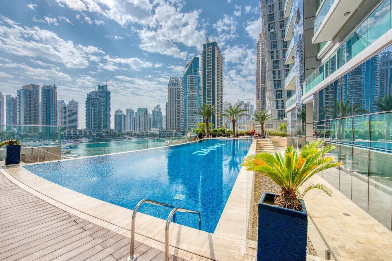 Maison Privee - Aesthetic Apt With Stunning View In Luxurious Building Apartment Дубай Екстериор снимка