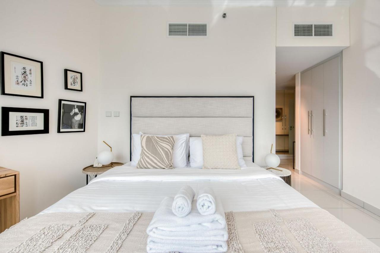 Maison Privee - Aesthetic Apt With Stunning View In Luxurious Building Apartment Дубай Екстериор снимка