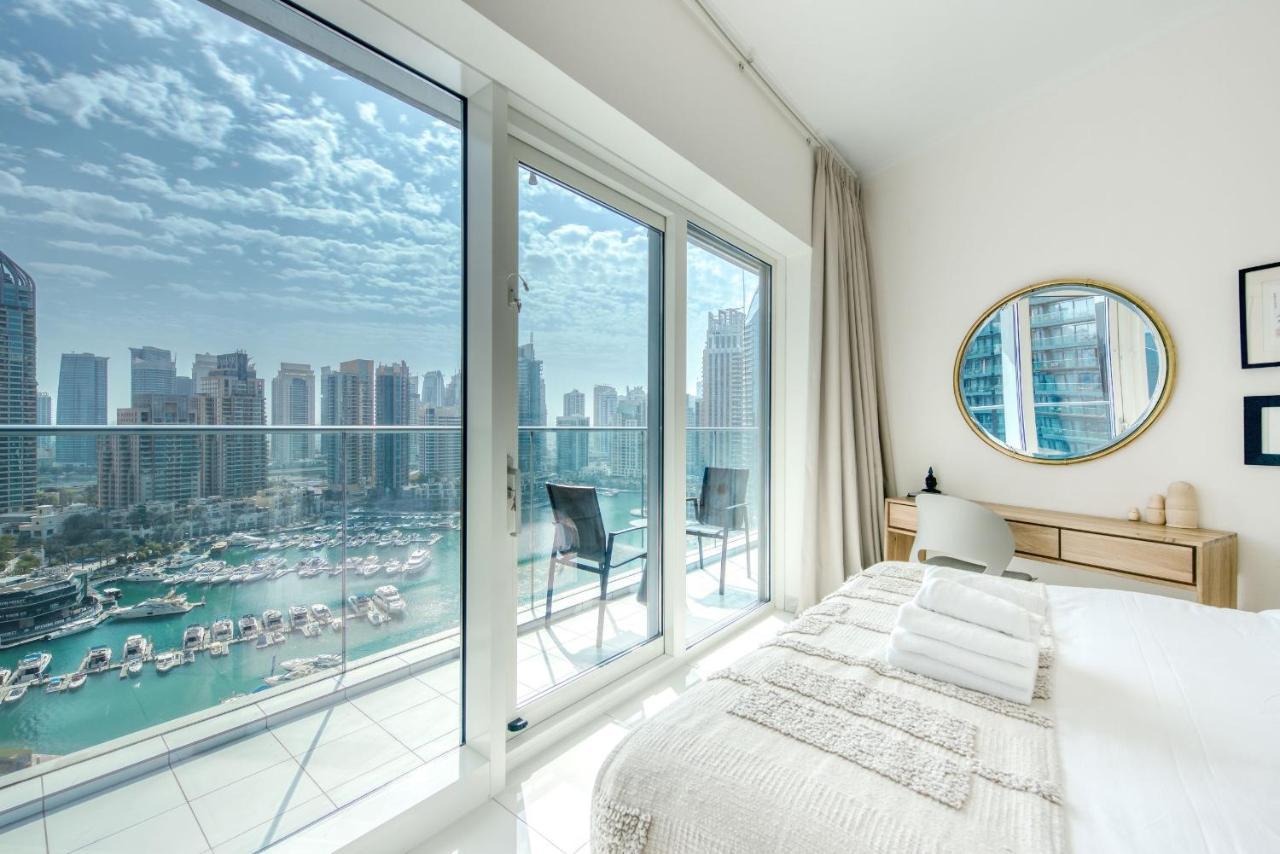 Maison Privee - Aesthetic Apt With Stunning View In Luxurious Building Apartment Дубай Екстериор снимка