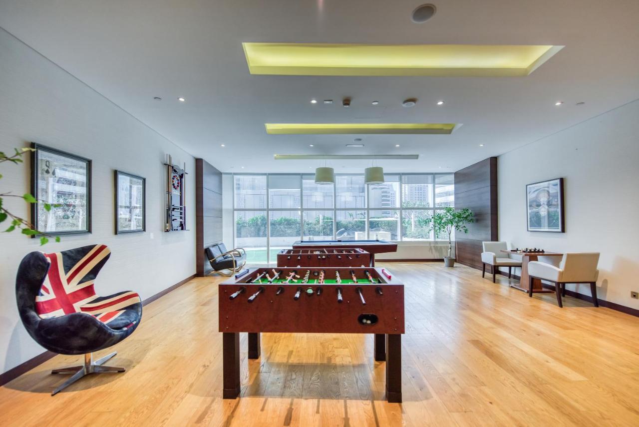 Maison Privee - Aesthetic Apt With Stunning View In Luxurious Building Apartment Дубай Екстериор снимка